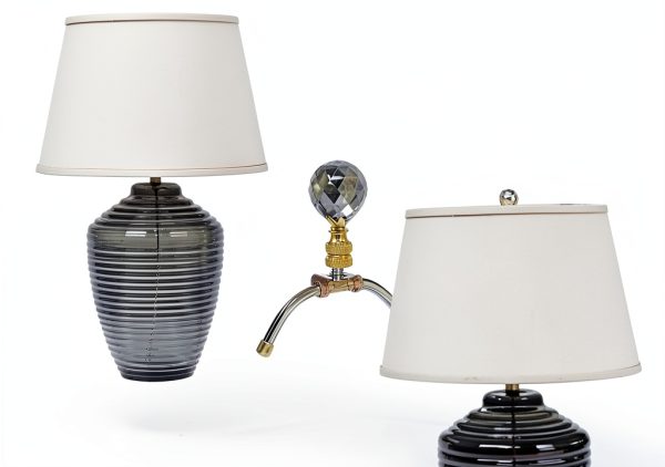 Lamp Finials Aspen Creative Clear Crystal Brass Plated 2-3