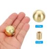 PATIKIL Brass Lamp Finials Ball Design M10 Thread Decor-2