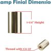 Pavo Brass Plated Lamp Finial Modern Kitchen Lighting-3