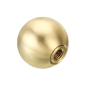 PATIKIL Brass Lamp Finials Ball Design M10 Thread Decor-0