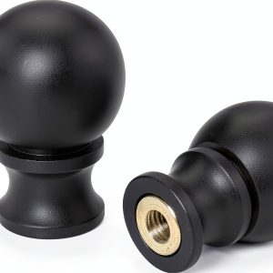 DGBRSM Metal Lamp Holder Spherical Design Double Thread-0