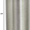 Brushed Nickel Lamp Finial Aspen Creative Modern-7
