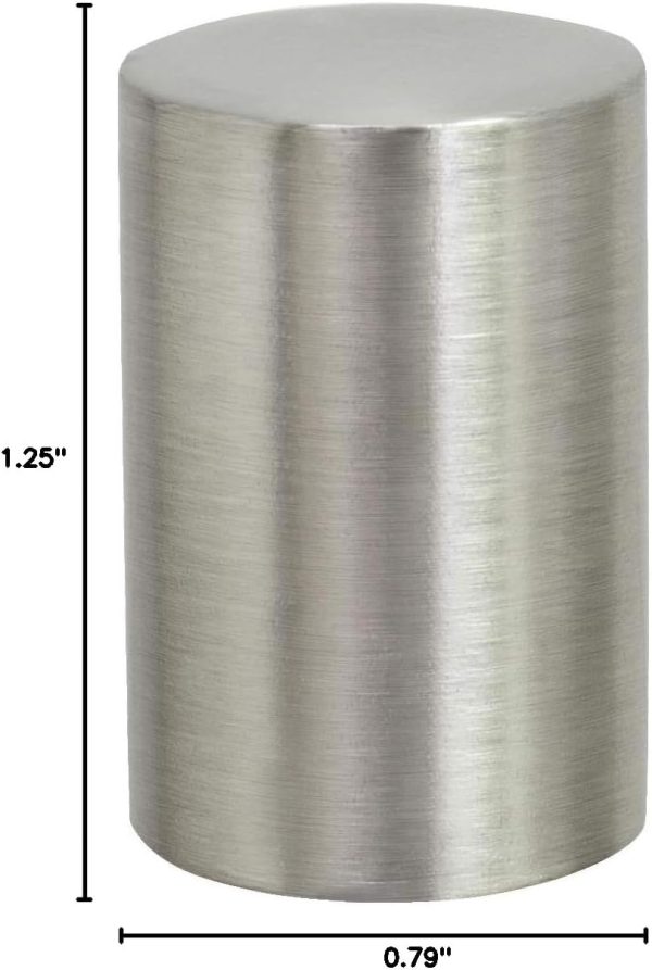 Brushed Nickel Lamp Finial Aspen Creative Modern-7