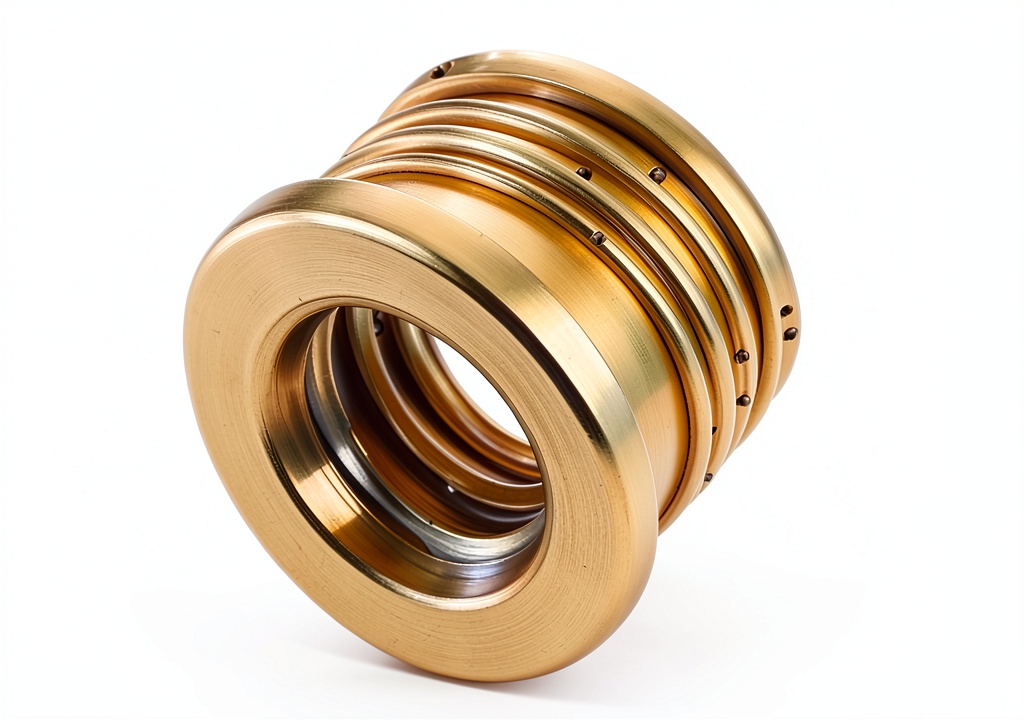 FDXGYH Lamp Holder Finial Cap Adapter showing brass construction and thread details