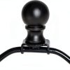 DGBRSM Metal Lamp Holder Spherical Design Double Thread-4