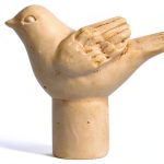 Urbanest Lamp Finial Antique Bronze Bird Polyresin Modern-0