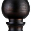 Westinghouse Lamp Finial Oil Rubbed Bronze Ball Design-0