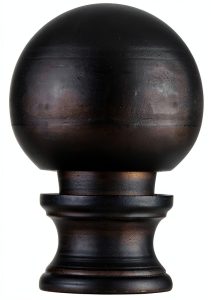 Westinghouse Lamp Finial Oil Rubbed Bronze Ball Design-0
