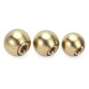 PATIKIL Brass Lamp Finials M10 Thread 1/4-27 Adapter Decor-0
