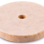 Wolfcraft Felt Buffing Pad 75mm x 10mm 60 Grit Medium for Drills-0