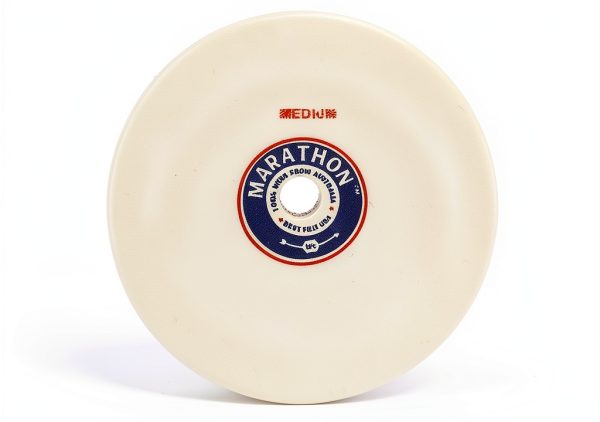 Marathon 6" x 1" Felt Polishing Wheel, Medium Density, 5/8" Arbor Hole-0