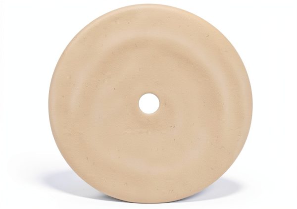 Marathon 6" x 1" Felt Polishing Wheel, Medium Density, 5/8" Arbor Hole-3
