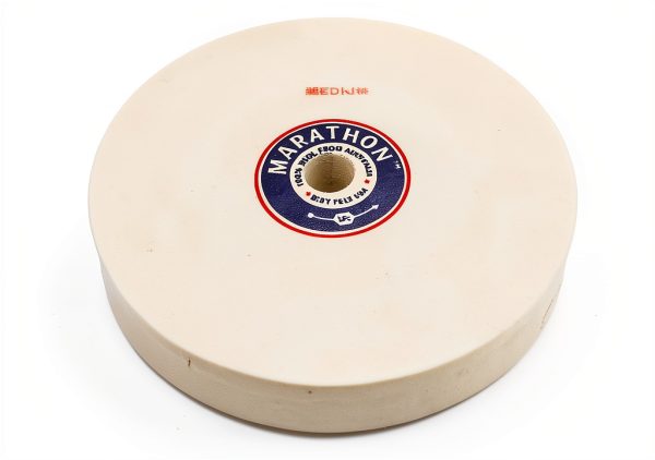 Marathon 6" x 1" Felt Polishing Wheel, Medium Density, 5/8" Arbor Hole-1