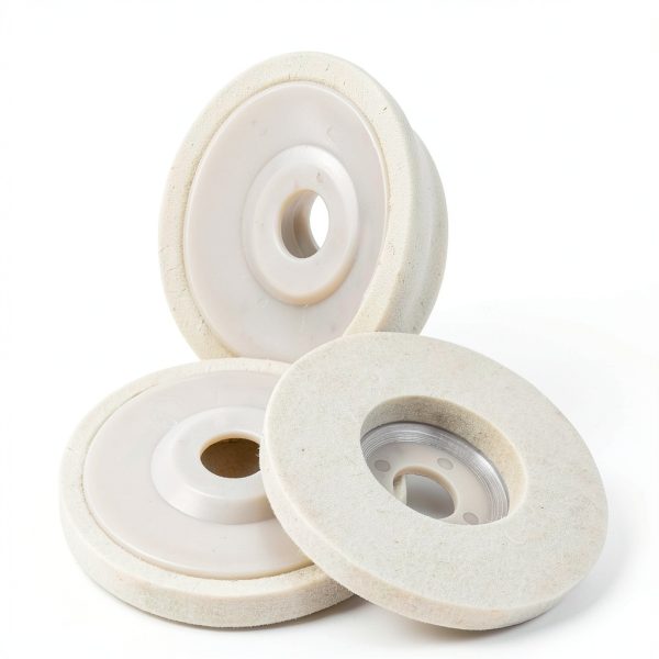 Wool Felt Wheel Disc 4.5x7/8 Mornajina for Angle Grinder-2