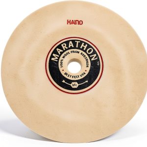 Marathon 5" Felt Honing Wheel Best Felt USA Hard Density 1/2" Thick-0