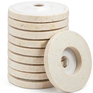 Wool Felt Wheel Disc 4.5x7/8 Mornajina for Angle Grinder-0